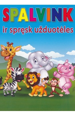 Spalvink ir spręsk užduotėles